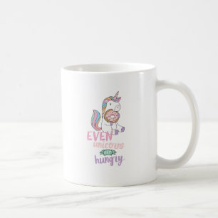 Hungry Unicorns Colourful Unicorn Art Cute Art  Coffee Mug