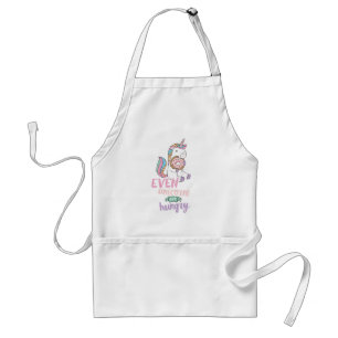 Hungry Unicorns Colourful Unicorn Art Cute Art Standard Apron
