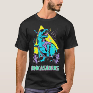 Hunkasaurus Weightlifting Bodybuilding Gym Workout T-Shirt