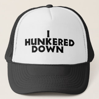 hunker down hat