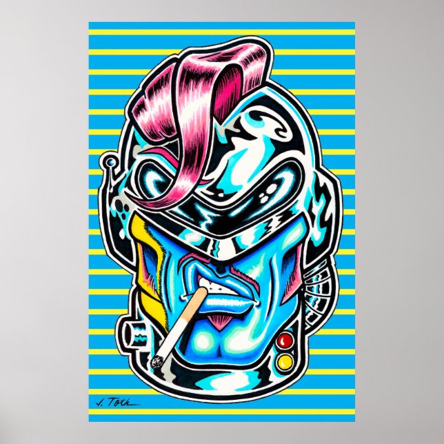 Hunkuloid™: Axel Geargrinder™ Poster (Front)