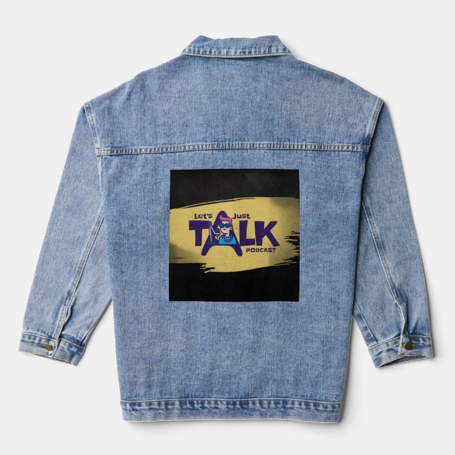 HUNKY DESIGN T-SHIRT DENIM JACKET (Back)