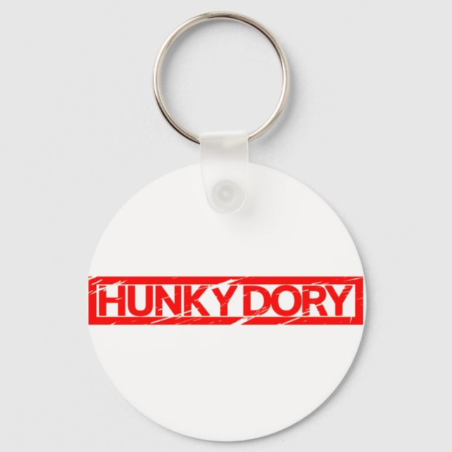 Hunky Dory Stamp Key Ring (Front)