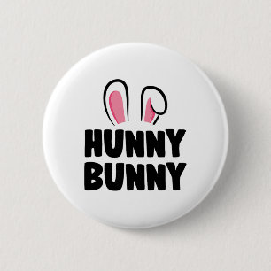 Hunny Bunny 6 Cm Round Badge