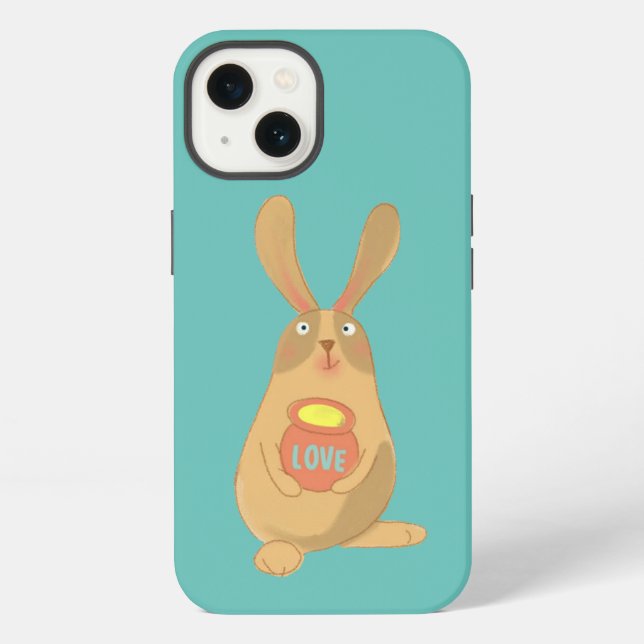 Hunny Bunny iPhone Case (Back)