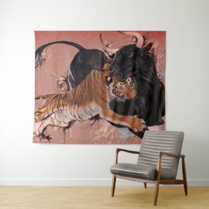 Hunt art tapestry