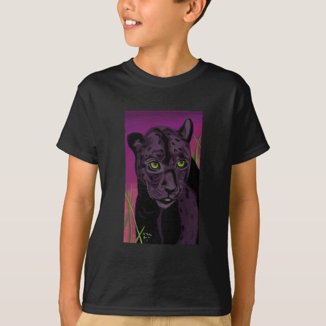 Hunt at Dusk kids basic dark tee black (Front)