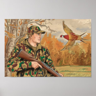Hunt begin season bounty hunter poster