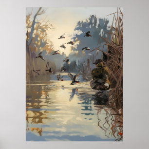 Hunt begin season hunting i have spoken  poster