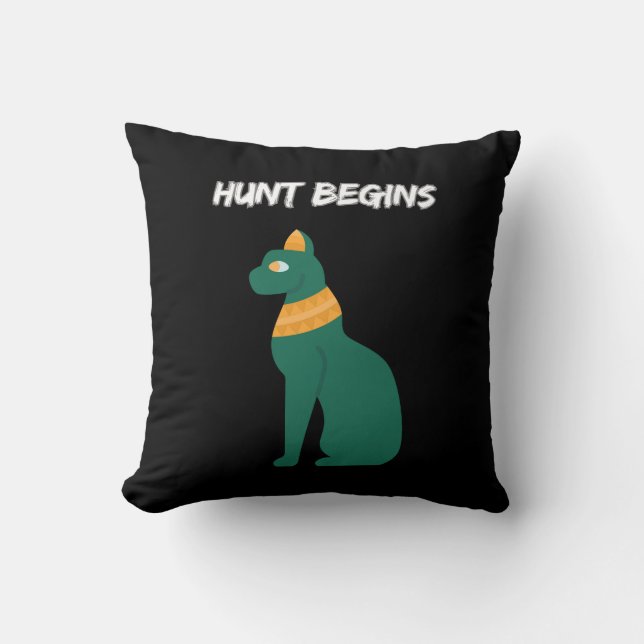 Hunt Begins Cushion (Front)