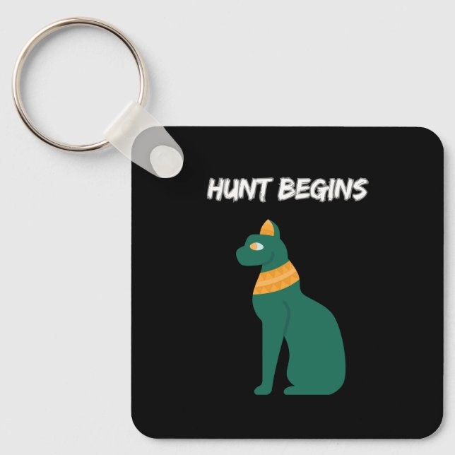 Hunt Begins Key Ring (Front)