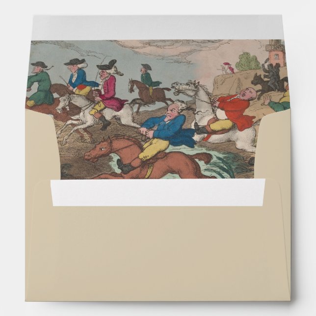 Hunt - Envelope for Card size 12.7 x 17.8 cm (Back (Bottom))