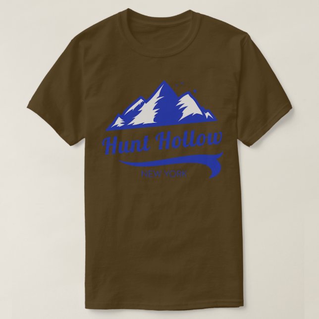 Hunt Hollow ski New York T-Shirt (Design Front)