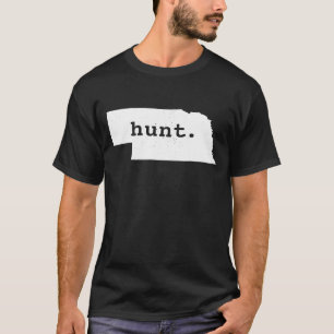 Hunt Nebraska Bowhunting State Deer Hunting For H T-Shirt