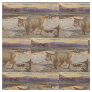 Hunt’s Scapegoat custom fabric