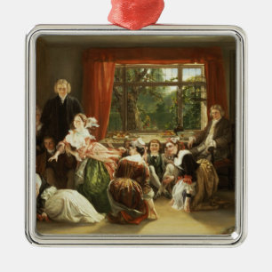 Hunt the Slipper at Neighbour Flamborough's Metal Tree Decoration