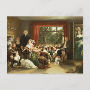 Hunt the Slipper at Neighbour Flamborough's Postcard