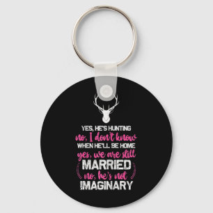 Hunt Wife  For Women Fun Hunters Wife  Key Ring