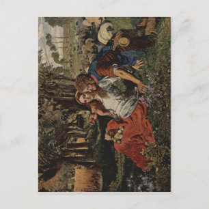Hunt, William Holman The Hireling Shepherd Der ged Postcard