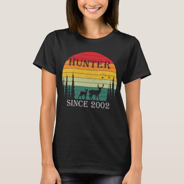 Hunter Birthday Gift 2002 T-Shirt (Front)