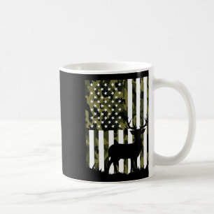 Hunter Camouflage Hunting Hunt Buck Elk American F Coffee Mug