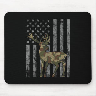 Hunter Camouflage Hunting Hunt Buck Elk American F Mouse Mat