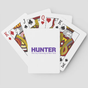Hunter College CUNY Academic Logo Playing Cards