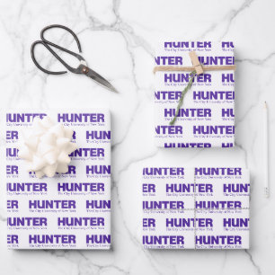 Hunter College CUNY Academic Logo Wrapping Paper Sheet