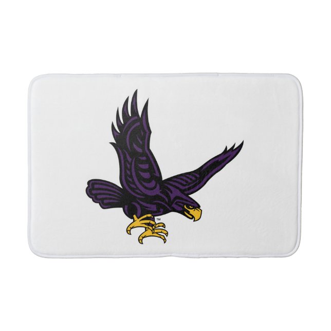 Hunter College Hawk Bath Mat (Front)