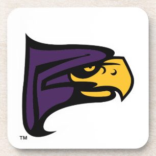 Hunter College Hawk Profile Mascot Coaster