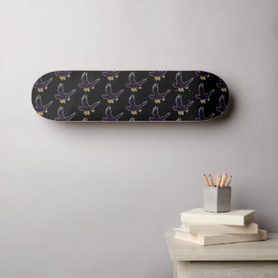 Hunter College Hawk Skateboard