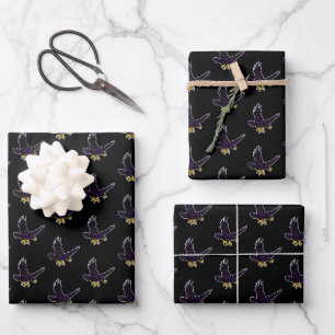 Hunter College Hawk Wrapping Paper Sheet