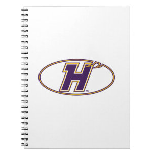 Hunter College Hawks Athletic Logo Notebook