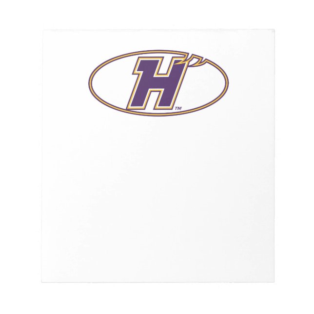Hunter College Hawks Athletic Logo Notepad (Front)