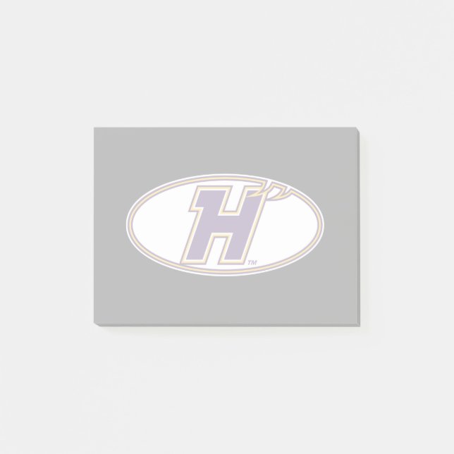 Hunter College Hawks Athletic Logo Post-it Notes (Front)