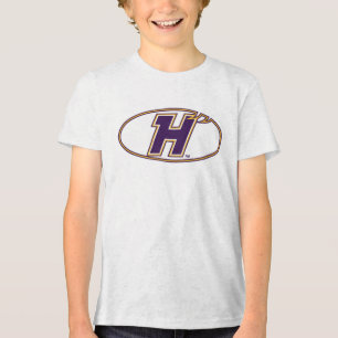Hunter College Hawks Athletic Logo Tri-Blend Shirt