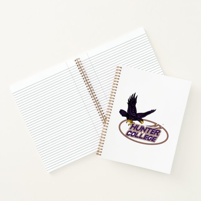 Hunter College Hawks Mascot Notebook (Inside)