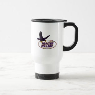 Hunter College Hawks Mascot Travel Mug