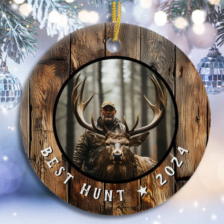 Hunter Commemorative Keepsake Year Ceramic Tree Decoration