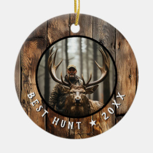 Hunter Commemorative Keepsake Year Ceramic Tree Decoration