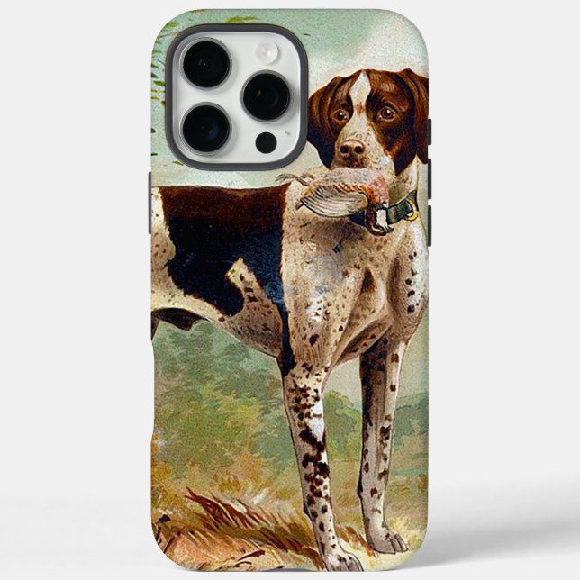 Hunter dog with bird in mouth Case-Mate iPhone case (Back)