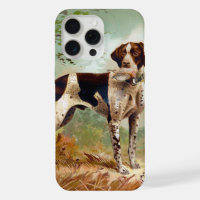 Hunter dog with bird in mouth