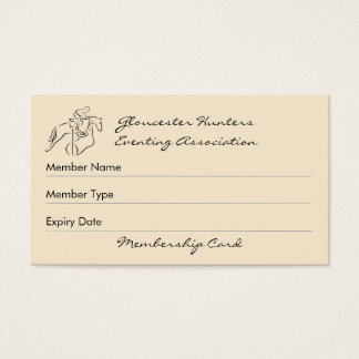 Hunter eventer club membership