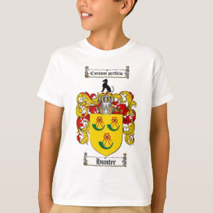 HUNTER FAMILY CREST - HUNTER COAT OF ARMS T-Shirt