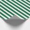 Hunter Green and White Stripes Pattern