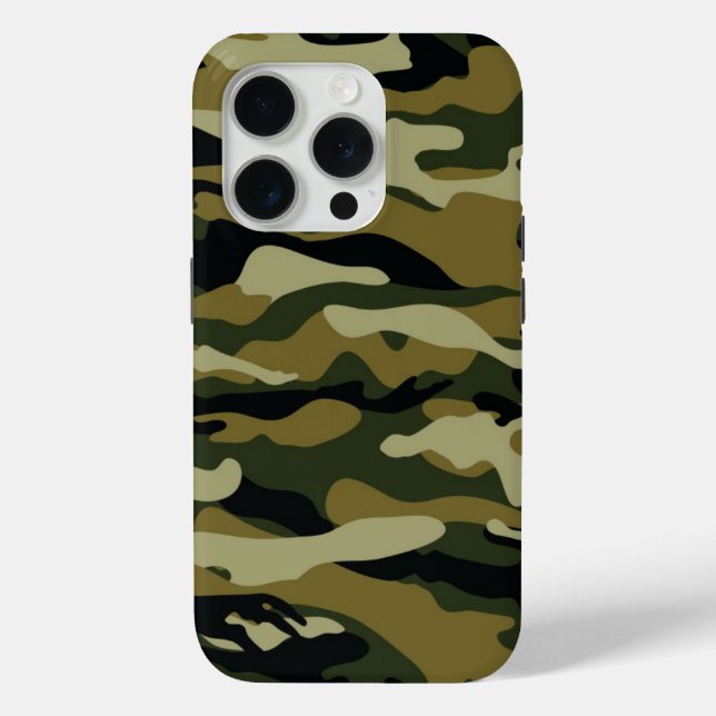 Hunter Green Camo Case-Mate iPhone Case (Back)