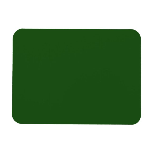 Hunter Green Magnet (Horizontal)