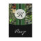 Hunter Green Monogram Camo Wedding RSVP Cards