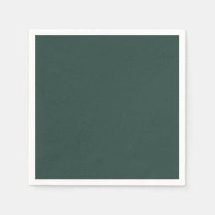 Hunter Green Solid Color Napkin