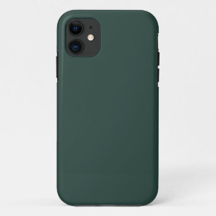Hunter Green Solid Colour iPhone 11 Case